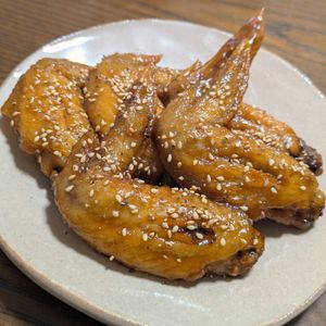 jojojoの作ってみた!投稿(揚げずに！【名古屋風手羽先】簡単‼︎おいし〜い♡)