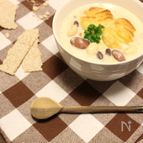これからの季節に！ニョッキ風じゃが芋餅入りビーンチャウダー