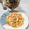 のりのり🐾🎀🤍の作ってみた!投稿(豚肉とキャベツのおかかバター醤油うどん【#残り野菜】)