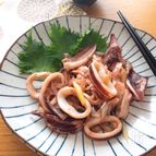 5分あれば余裕でできる♡スルメイカのねぎ味噌焼き