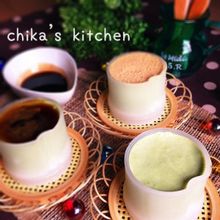 ふわふわ口溶け♡ほろ苦抹茶ミルクのお豆腐ムース♡