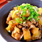 味しみしみでごはんもお酒もすすむ【鶏ももと大根の塩昆布煮】