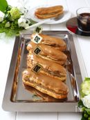 パイシートで出来る！クイック・シュー生地で、コーヒーエクレア