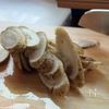新玉と新牛蒡の蒸し煮の工程2