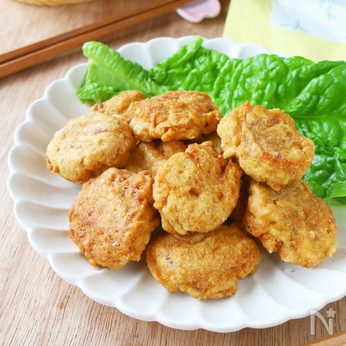 冷めても美味しい♡【ツナと豆腐のカレーナゲット】お弁当にも◎