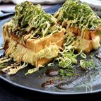 切ってはさんで焼くだけなチーズとろ～りネギたっぷり厚揚げ