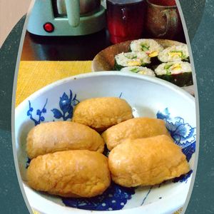 チョロリスの作ってみた!投稿(基本の和食・お寿司屋さんのいなり寿司の揚げ。)