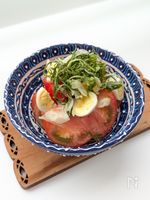 やみつき♡ガリたまトマト