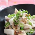 【サク飯】しめ鯖と山芋の和え物