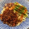 楽ラク手抜キッチン🐶🐾の作ってみた!投稿(ひき肉とシャキシャキ野菜の冷やし中華)