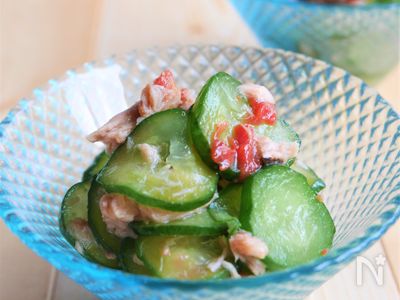 らくレピ 梅めんつゆのパリパリきゅうり By 夢 レシピサイト Nadia ナディア プロの料理家のおいしいレシピ