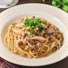 きのこのバター醤油パスタ│ワンパンでバター醤油香る和風パスタの工程6