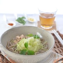 鶏みぞれのあったか蕎麦