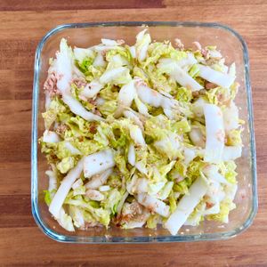 ゆかりの作ってみた!投稿(『白菜とツナのおかかポン酢あえ』無限に食べられる♪)