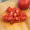 やみつき！こく旨トマトのさっぱりマリネの下準備