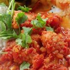 おろし高野とやまいものチキンカレー風