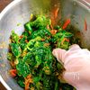 菜の花の味噌ナムルの工程4