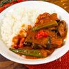 やる気1%で夏野菜無水レンチンカレー
