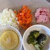 具材は電子レンジで!体温まる【米粉グラタンマフィン】の下準備