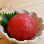 夏に食べたい！トマトの白出汁漬け