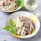 豚もやしのねぎ塩炒め