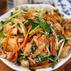 行列の中華屋さんの🍚豚バラもやしのオイスターソース炒め🤩の工程5