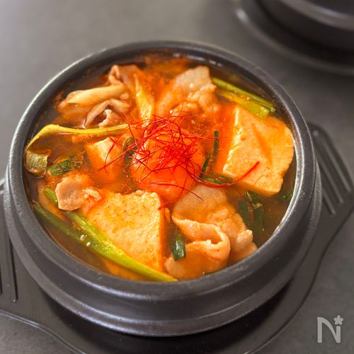 素なし♪旨辛スンドゥブ