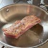 【豚ヒレのオーブン焼き柿ソース添え】しっとりジューシーの工程2