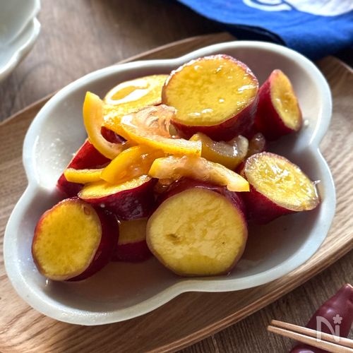 さつまいものレモン煮☆レンジで簡単☆お弁当にも