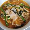 ゆみの作ってみた!投稿(野菜たっぷり《ユッケジャン風♡食べるスープ》)