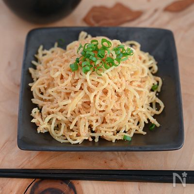 メイン食材はひとつ！やみつき明太子焼きそば