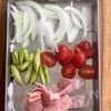 本場イタリアの味♪スパゲッティ入りフリッタータの下準備