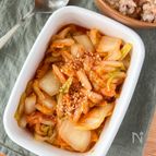 【ピリ辛やみつき即席キムチ】白菜大量消費にも🥬