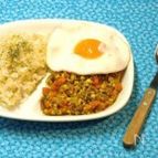 豆腐を使ってヘルシーに♪ドライカレー