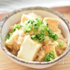 【5分で完成】めんつゆで簡単！厚揚げのみぞれ煮