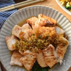 まるでお肉のように柔らかジューシー♪カジキde油淋鶏♪
