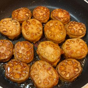 RKの作ってみた!投稿(【基本のれんこんのはさみ焼き】定番/甘辛/きれいに作れるコツ)