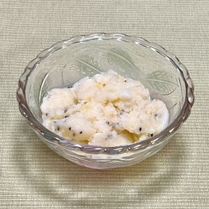 キャピタンの作ってみた!投稿(材料３つのかんたんおやつ・モミモミ楽しい♪キウイジェラート)