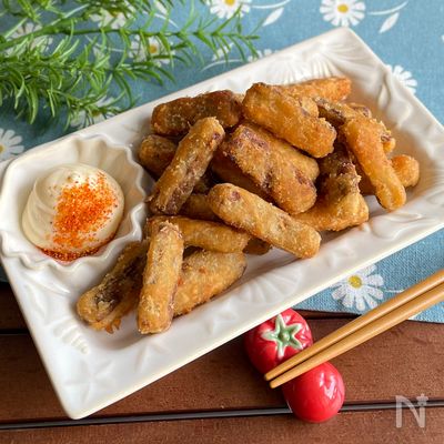 カリカリで止まらない！子供も喜ぶ「ごぼう唐揚げ」