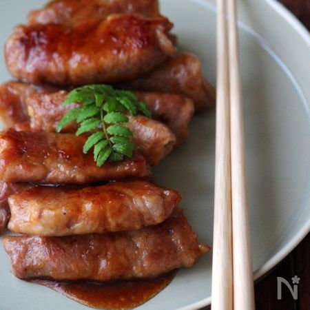 筍肉巻きのオイスター照り焼き By 栁川かおり レシピサイト Nadia ナディア プロの料理家のおいしいレシピ