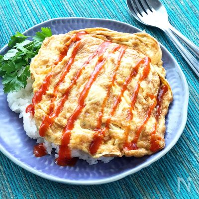 5分でパパッとワンプレート!タイ風オムライス