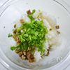 味付け薄揚げと三つ葉のおにぎりの工程4
