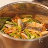 作り置きにも！野菜たっぷり鯵の南蛮漬けの工程4