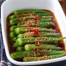 【やみつき！よだれオクラ】夏バテにうれしい