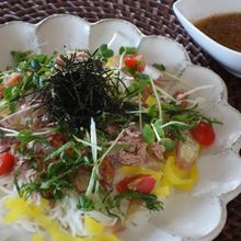 サラダそうめん