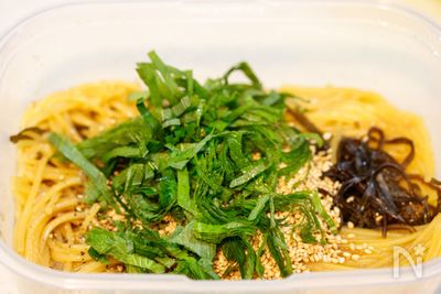 しそ昆布と大葉の和風パスタ レンジ 包丁不要 By ｙｕｕ レシピサイト Nadia ナディア プロの料理家のおいしいレシピ