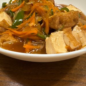1359515の作ってみた!投稿(厚揚げときのこの和風甘酢あんかけ【#水溶き片栗粉不要】)