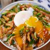 行列のどんぶり亭の🍚タレを極めた⭐豚にら焼肉スタミナ丼🤩の工程5