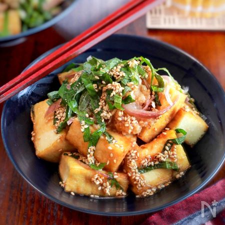 カリッと厚揚げおろしポン酢だれ By Coto レシピサイト Nadia ナディア プロの料理家のおいしいレシピ