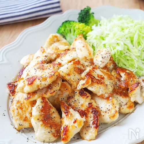 しっとりジューシー！【鶏むねのレモンマヨ焼き】お弁当にも◎